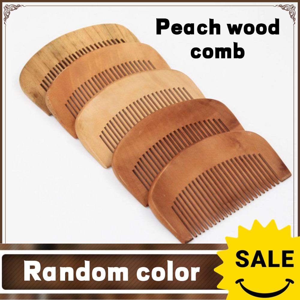 100% Pfirsich Holzkamm Frauen  – Hair Care Dandruff Bewertung und Preis