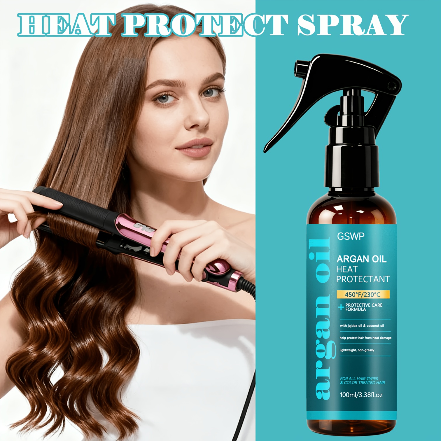 GSWP Arganöl-Schutzspray, 450  – Hair Care K18 Bewertung und Preis